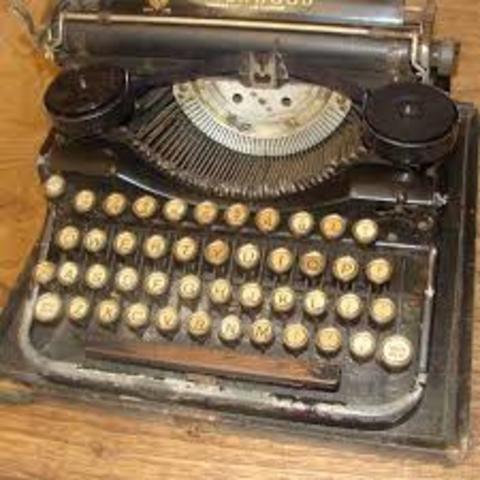 Máquina de escribir