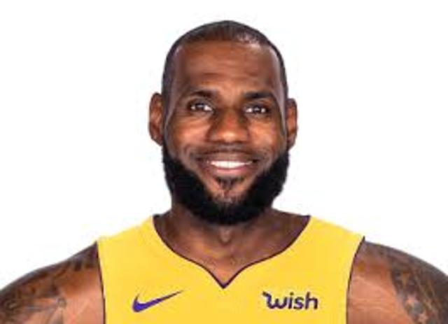 Exponentes del Baloncesto LeBron James.