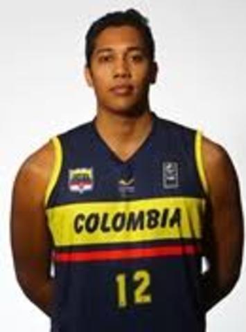 Exponentes del Baloncesto Colombiano Divier Pérez