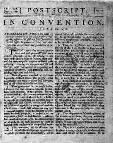 Virginia Declaration of Rights