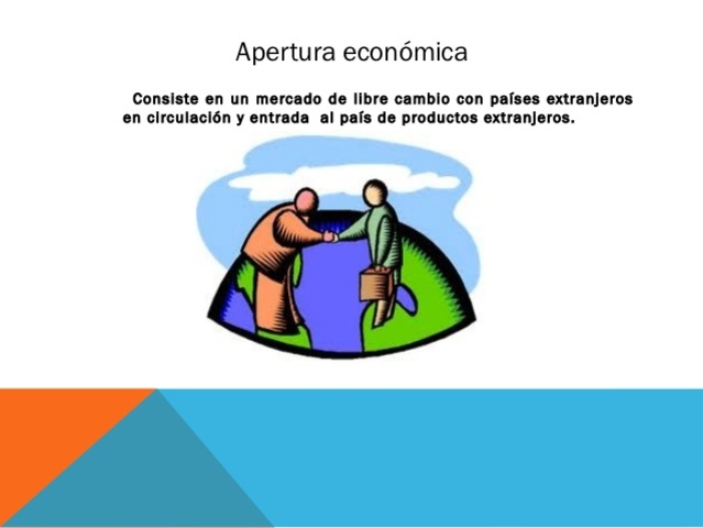 Apertura económica del gobierno de Gaviria