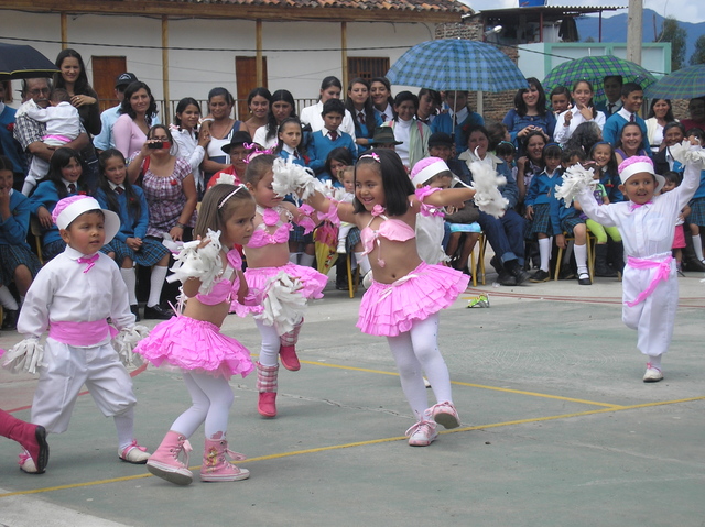 Family day in the village