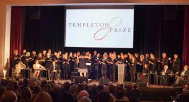 Earned Templeton Prize