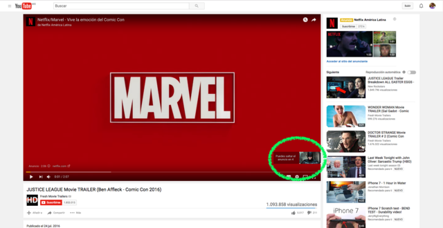 2006: Youtube llança la publicitat en vídeo, anuncis de vídeo, anuncis de pre càrrega i molt més