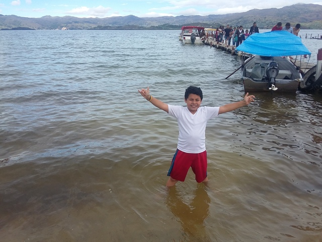En la Laguna de Tota