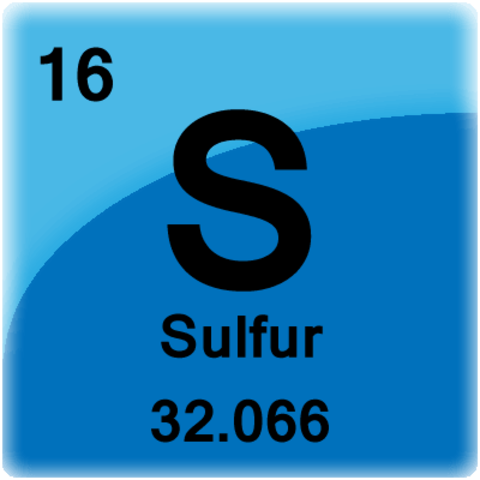 Lavoisier states sulfer is an element