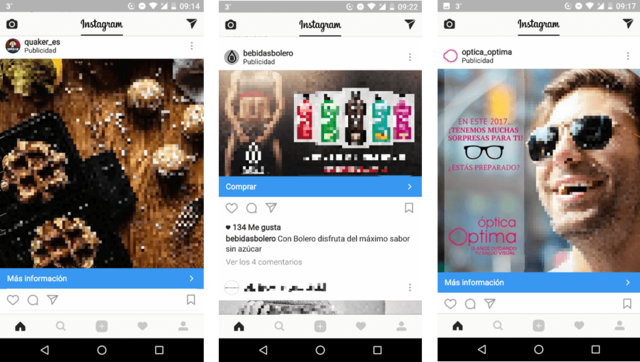 la xarxa social Instagram va aconseguir 1.500 milions de dòlars en ingressos en publicitat.