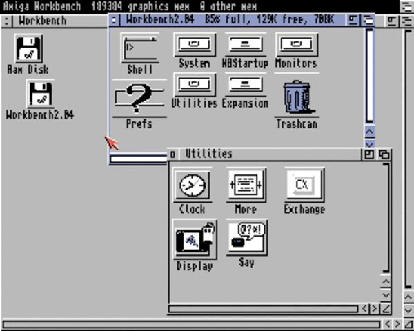 Amiga Workbench 2.04