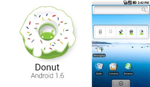 Android donut 1.6
