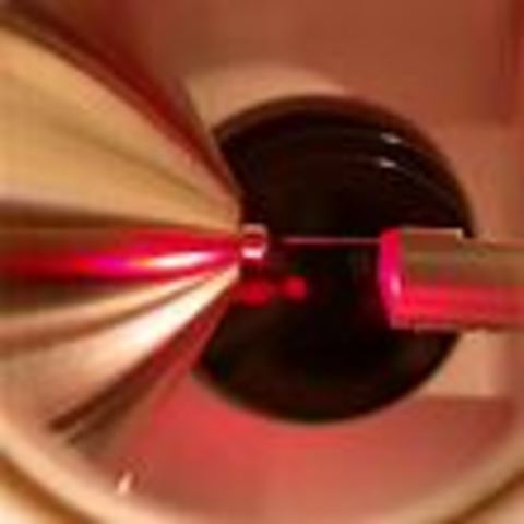 First use of mass spectrometer