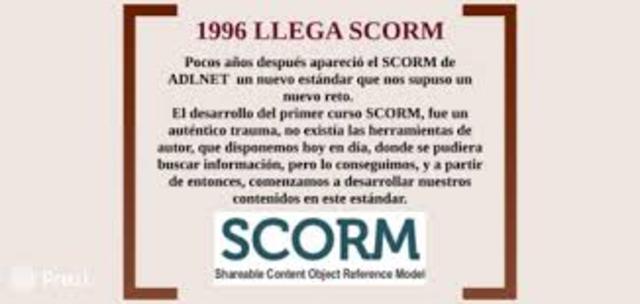 Aparece SCORM de ADLNET