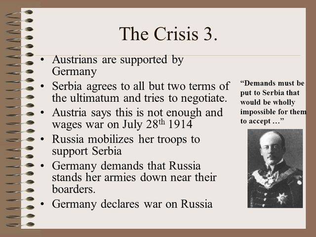 Serbia agrees to two of the three terms of the ultimatum