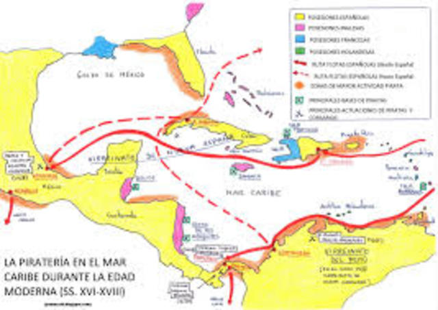 PIRATERIA EN EL CARIBE