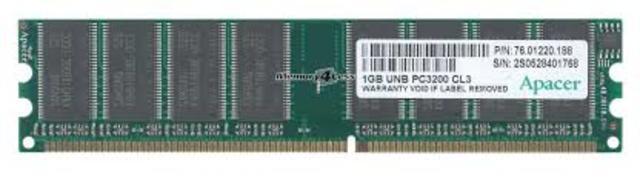 PC3200 – DDR400