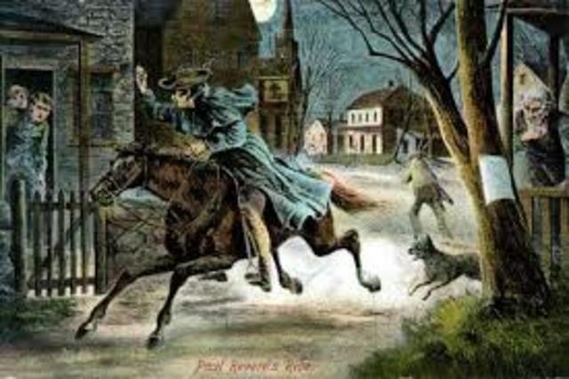 Paul Revere midnight ride