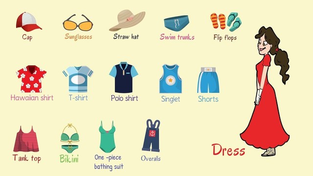 I used to wear summer clothes