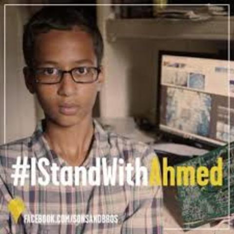 I stand with Ahmed