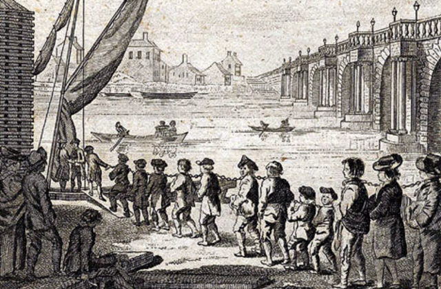 The first australian convicts arrived