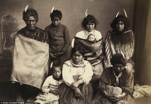 The Maori people numbered some 750,000 in New Zealand