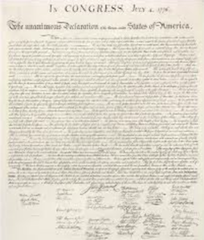 Declaration of Independence