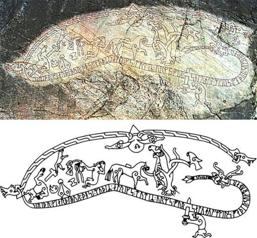 Runer blir brukt som skrifttegn