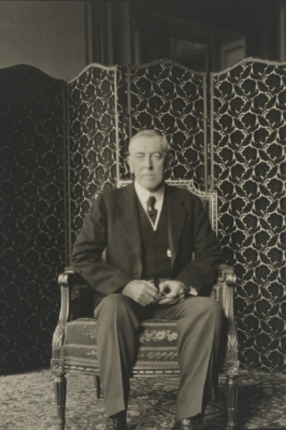 (US) President Woodrow Wilson Inaugurated