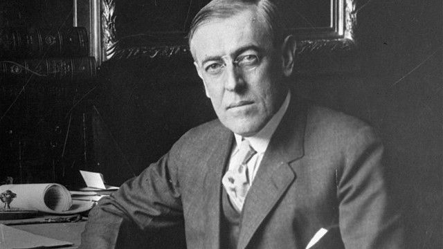 (US) President Woodrow Wilson Inaugurated