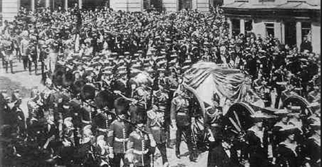 (EU) Funeral Of King Edward