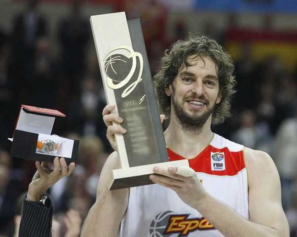Oro en el Europeo 2009 + MVP