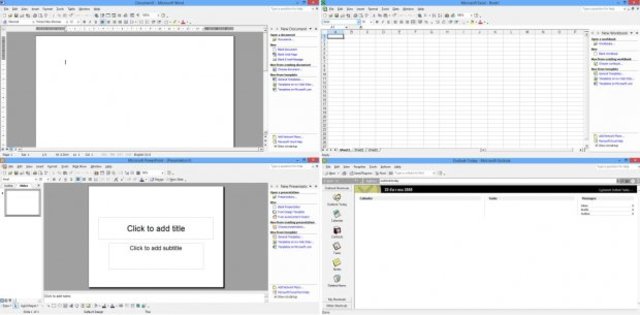 Office en los tiempos de Windows XP
