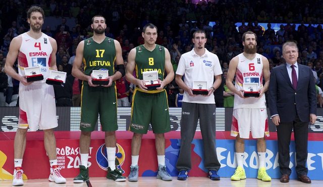 Oro en el EuroBasket 2015 + MVP