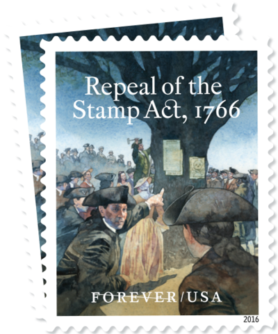 repeal of the stamp act