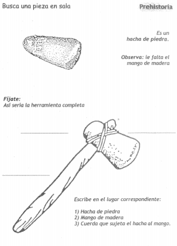 Actividad 1º propuesta por el Museo Arqueológico de Badajoz