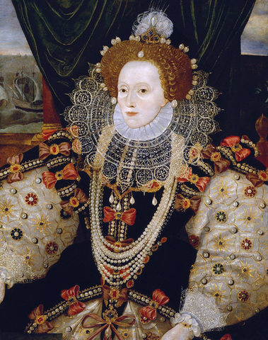 Elizabeth I crowed