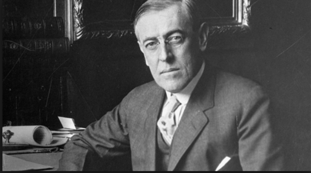 (US) President Woodrow Wilson Inaugurated