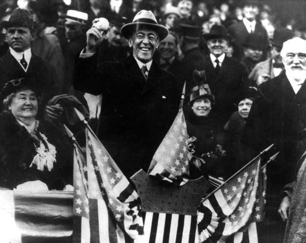 (US) President Woodrow Wilson Inaugurated