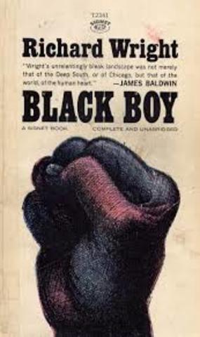 Richard Wright publishes "Black Boy"