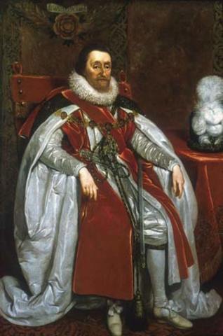 King James VI of Scotland inherits the throne