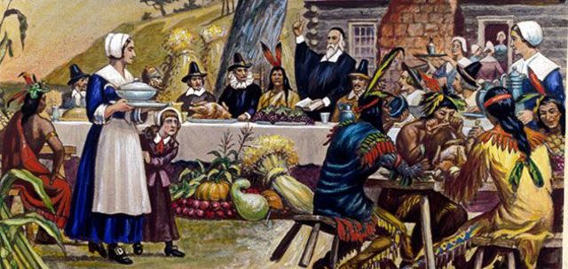 The first Thanksgiving