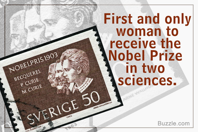 Won Her Second Nobel Prize