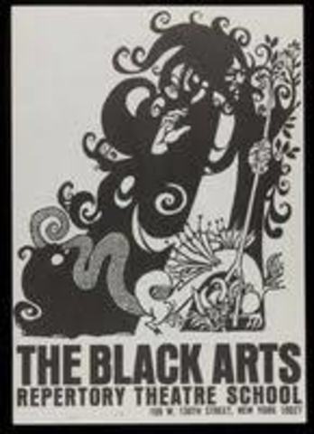 The Black Arts Repertory Theatre/School opens in Harlem