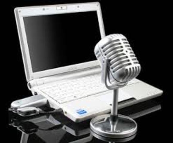streamcasting&nbsp;de audio, ha ido declinando a favor del&nbsp;Podcasting,