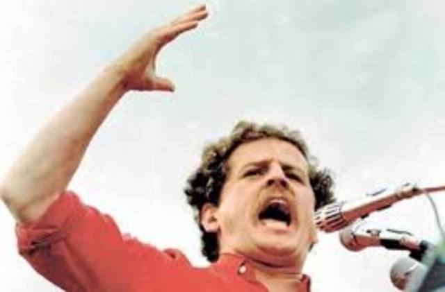 Gobierno de Virgilio Barco.