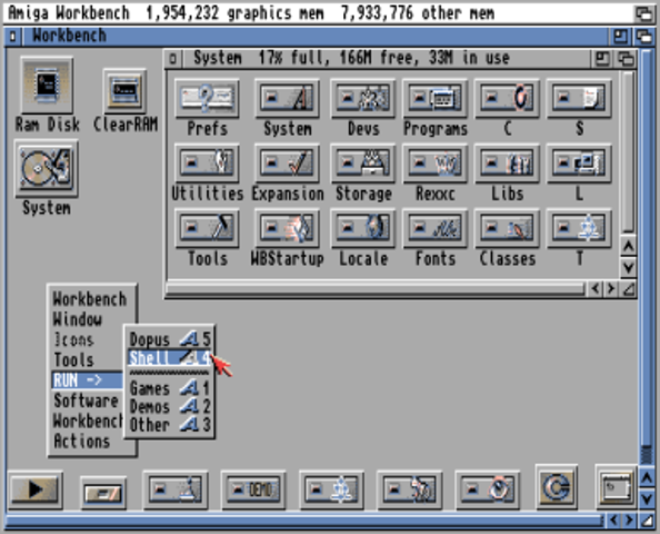 Amiga Workbench 3