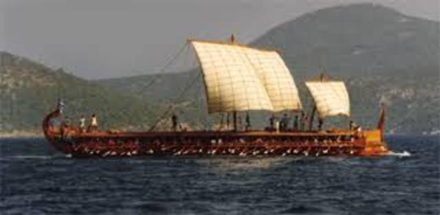 Den persiska flottan hämnas