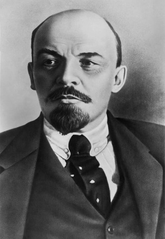 Lenin tar makten i Russland