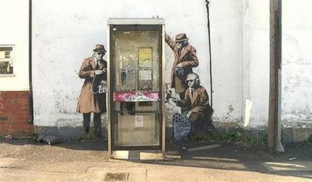 Government Spies Telephone Box