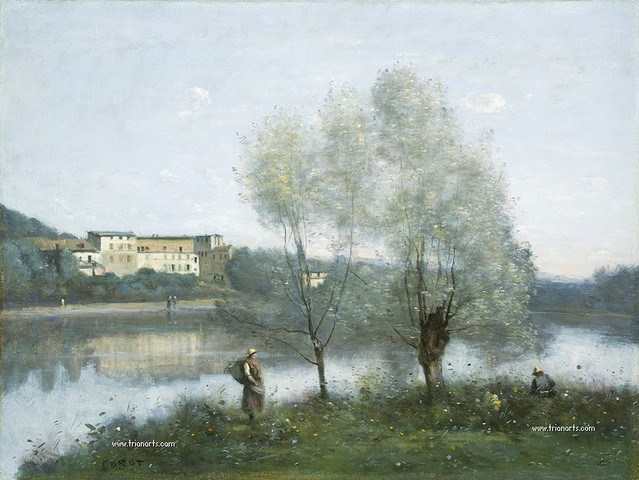 Ville d’Avray. Jean-Baptiste Camille Corot