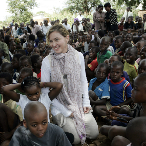 Madonna y Raising Malawi