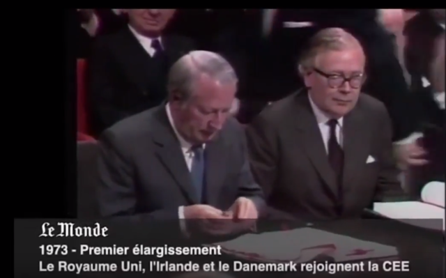 Le premier élargissement